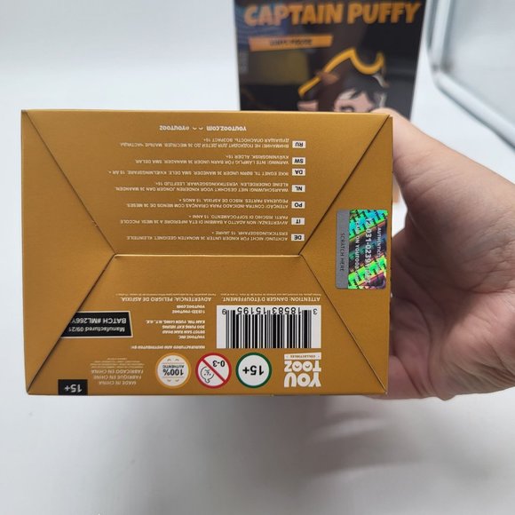 YOUTOOZ CAPTAIN PUFFY #266 Vinyl Figure Collectible - Picture 7 of 8